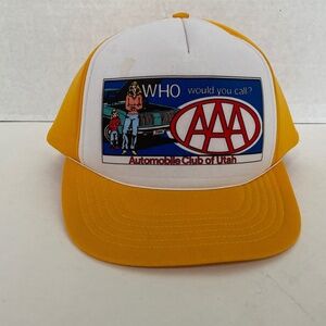 Vintage AAA Foam Hat
